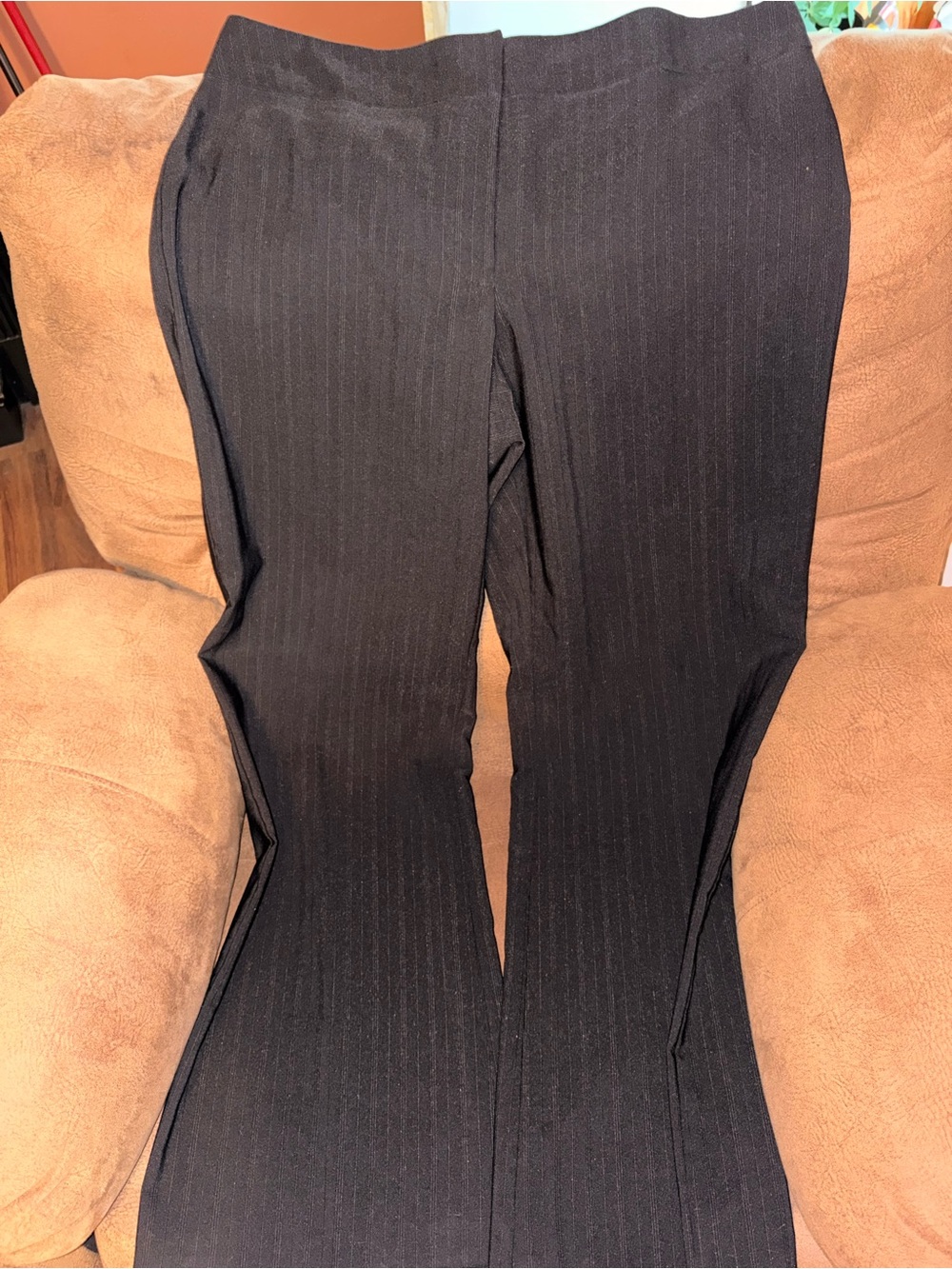 Studio 1940 Black Pinstripe Trousers